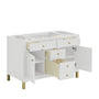 James Martin Chicago 48" Single Vanity Cabinet with Shelves & Drawers