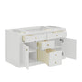 James Martin Chicago 48" Single Vanity Cabinet with Shelves & Drawers