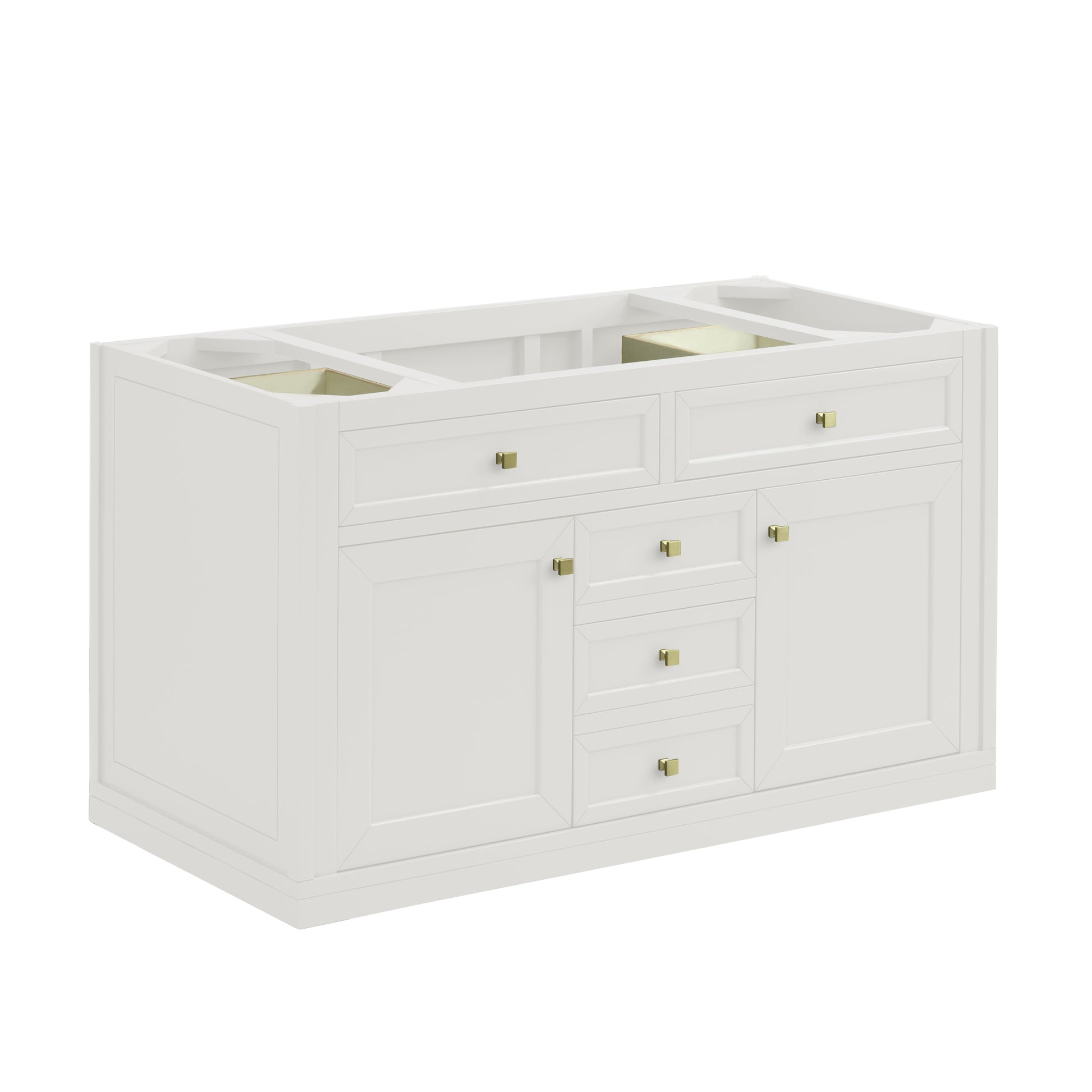 James Martin Chicago 48" Single Vanity Cabinet with Shelves & Drawers