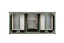 James Martin Chicago 48" Single Vanity Cabinet with Shelves & Drawers