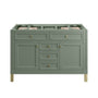 James Martin Chicago 48" Single Vanity Cabinet with Shelves & Drawers