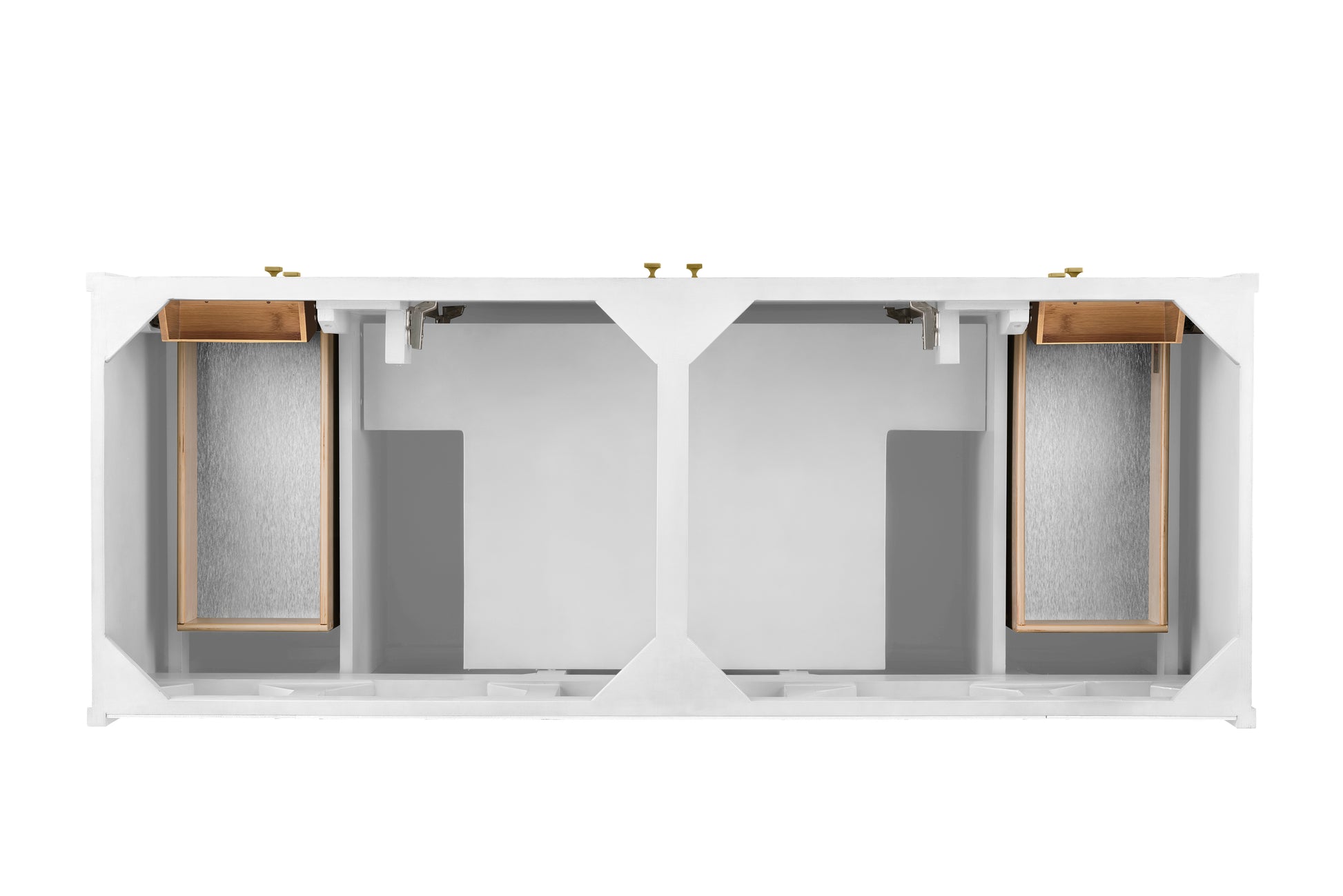 James Martin Chicago 60" Double Vanity Cabinet with Double Doors, Drawers & Adjustable Shelves