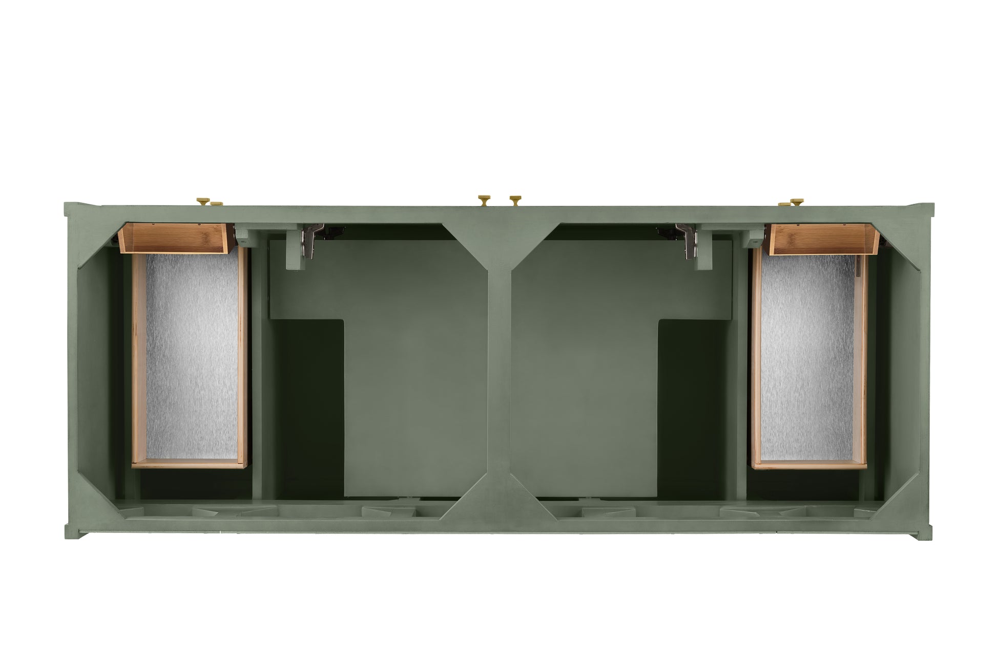 James Martin Chicago 60" Double Vanity Cabinet with Double Doors, Drawers & Adjustable Shelves