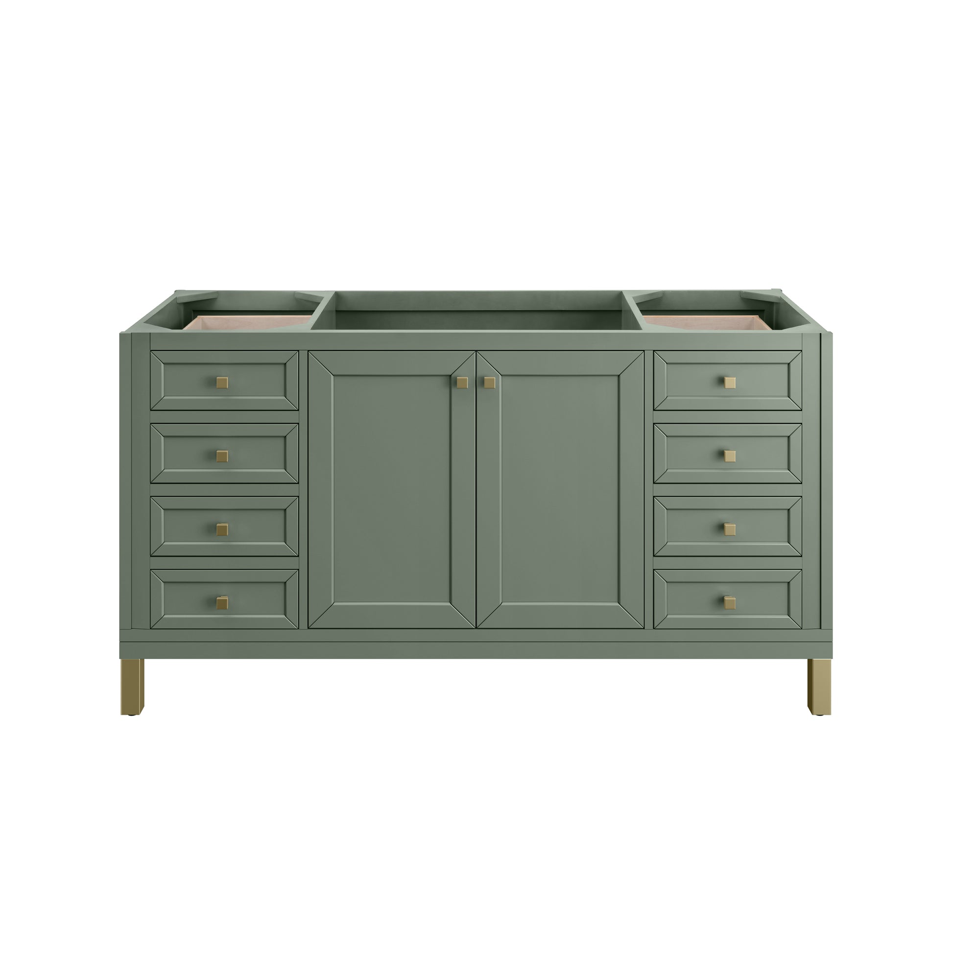 James Martin Chicago 60" Single Vanity Cabinet with Doors, Drawers & Adjustable Shelves