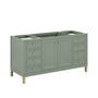 James Martin Chicago 60" Single Vanity Cabinet with Doors, Drawers & Adjustable Shelves