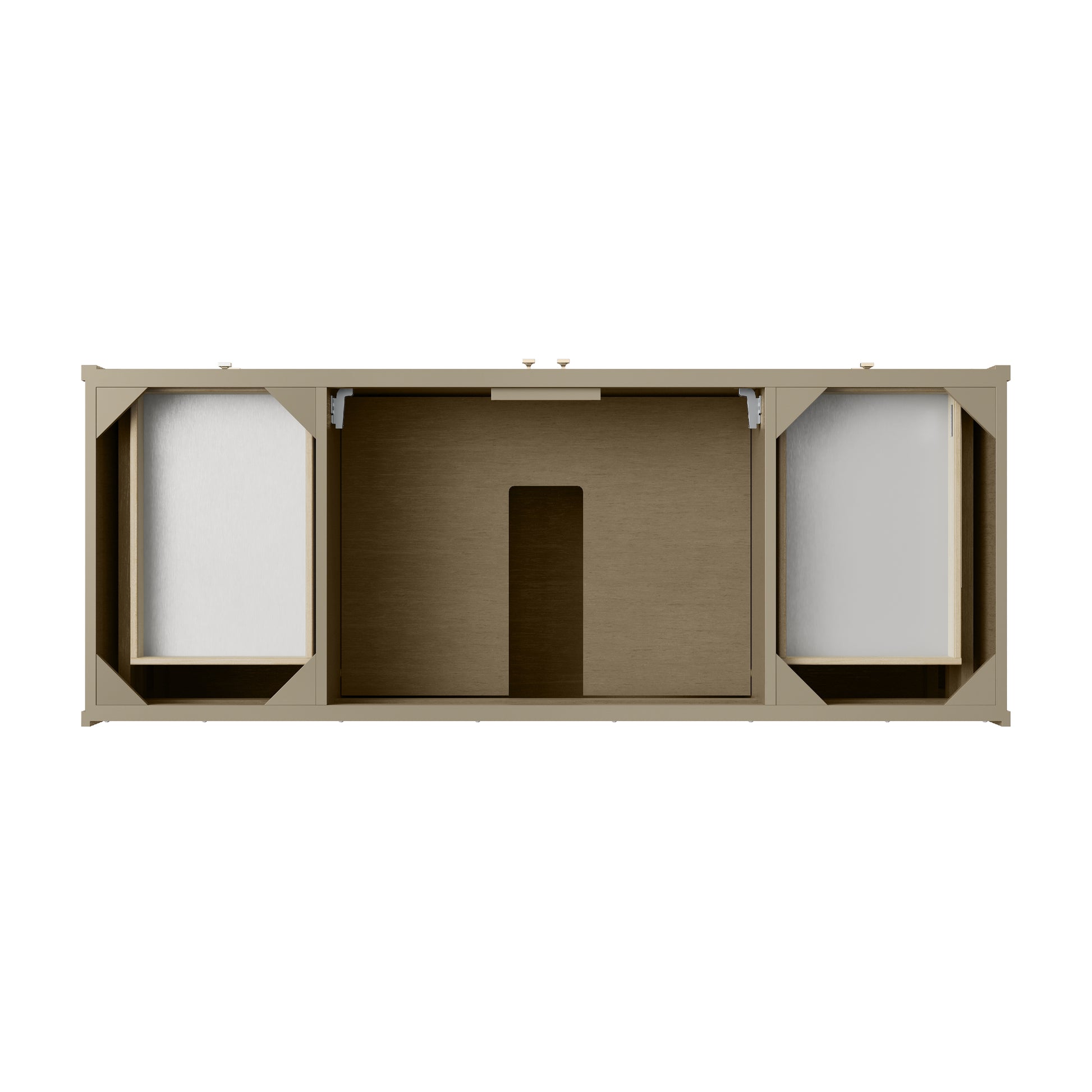 James Martin Chicago 60" Single Vanity Cabinet with Doors, Drawers & Adjustable Shelves
