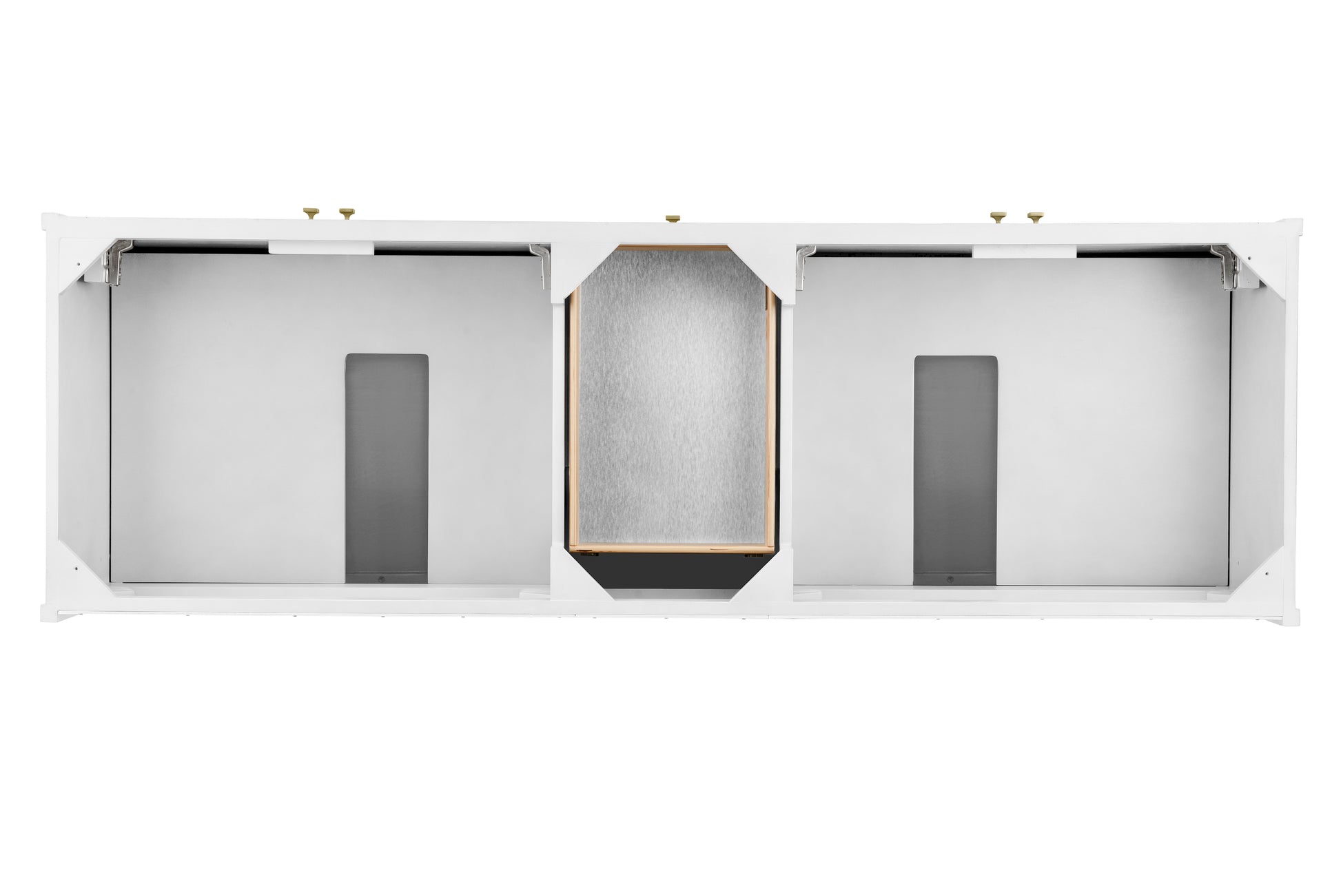 James Martin Chicago 72" Double Vanity Cabinet with Double Doors, Drawers & Adjustable Shelves