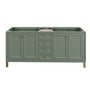 James Martin Chicago 72" Double Vanity Cabinet with Double Doors, Drawers & Adjustable Shelves