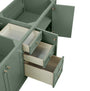 James Martin Chicago 72" Double Vanity Cabinet with Double Doors, Drawers & Adjustable Shelves