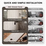 60"x36"x96" SMC Shower Wall Panels, Waterproof Grout-Free Shower Surround in 4 Finishes