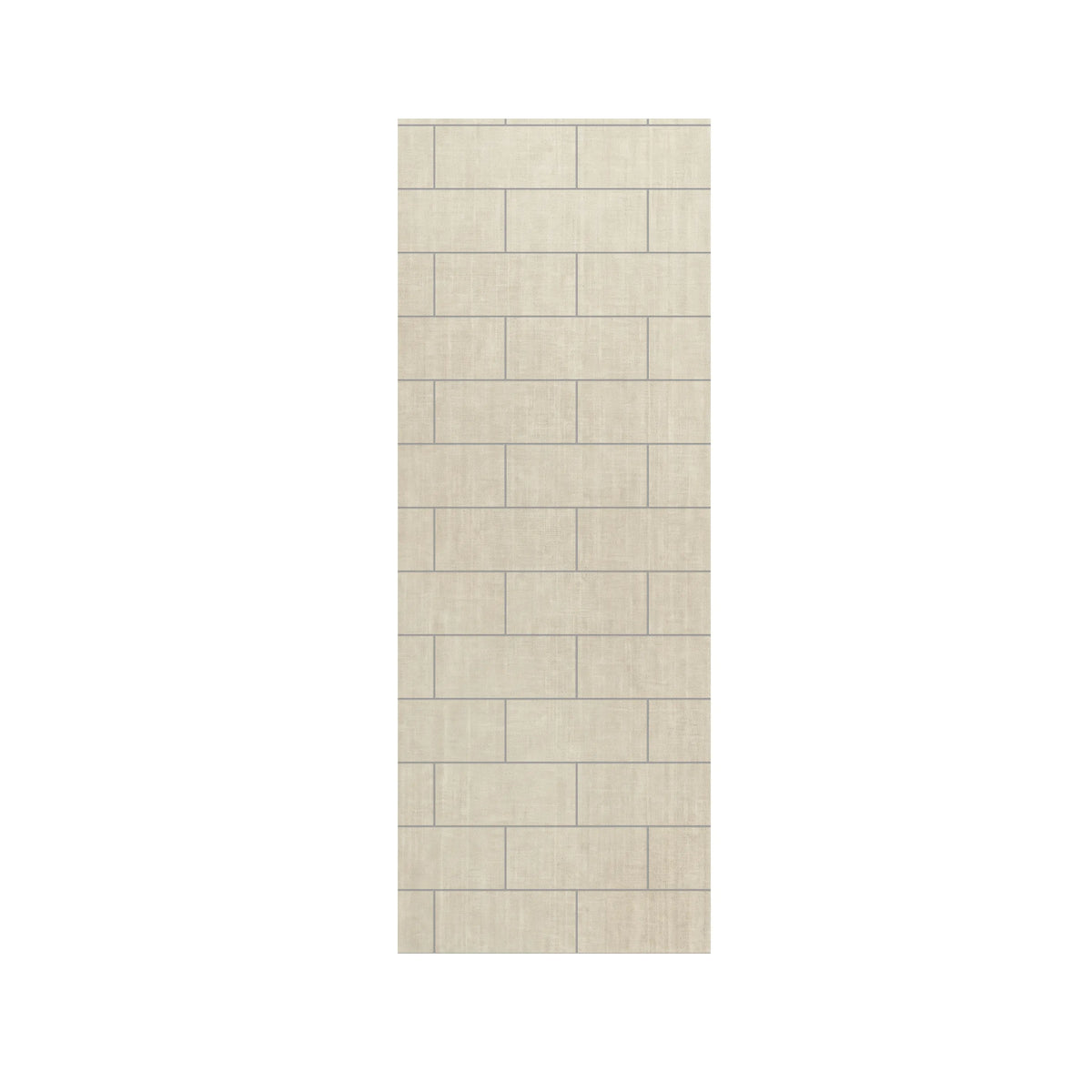 60"x36"/48"x96" Medium Tile Pattern SMC Shower Wall Panel System in 4 Finishes
