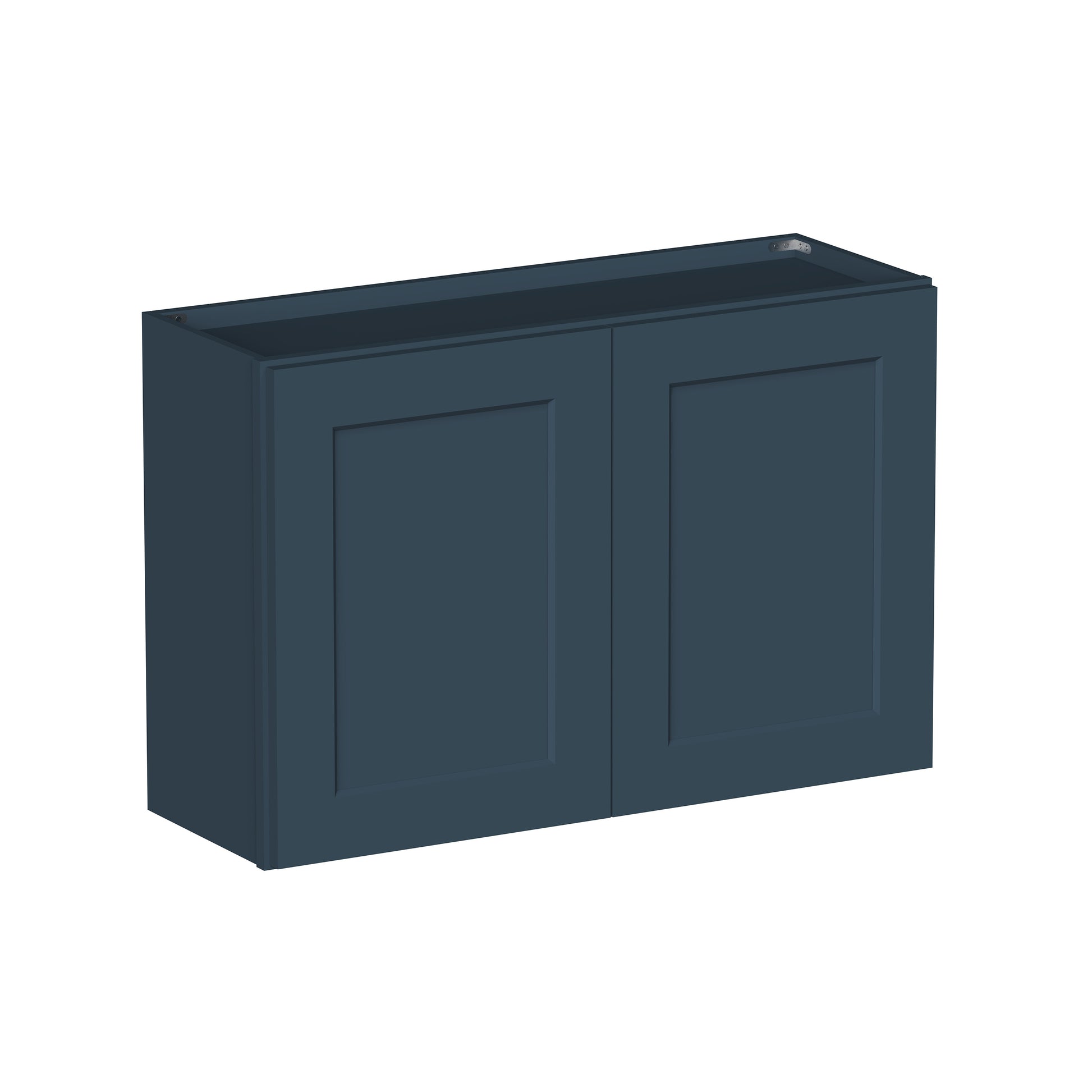 Cyber Grey RTA 24"-36"W x 12"D x 12"-24"H 17-Size Double Doors Short Wall Cabinet