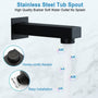9-inch 3-Way Wall-Mounted Shower System with Tub Spout