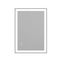 Tempered Glass LED Mirror with Aluminum Frame for Bathroom Vanity