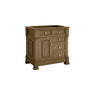 James Martin Brookfield 36" Single Door Vanity Cabinet with Cabinets & Shelves