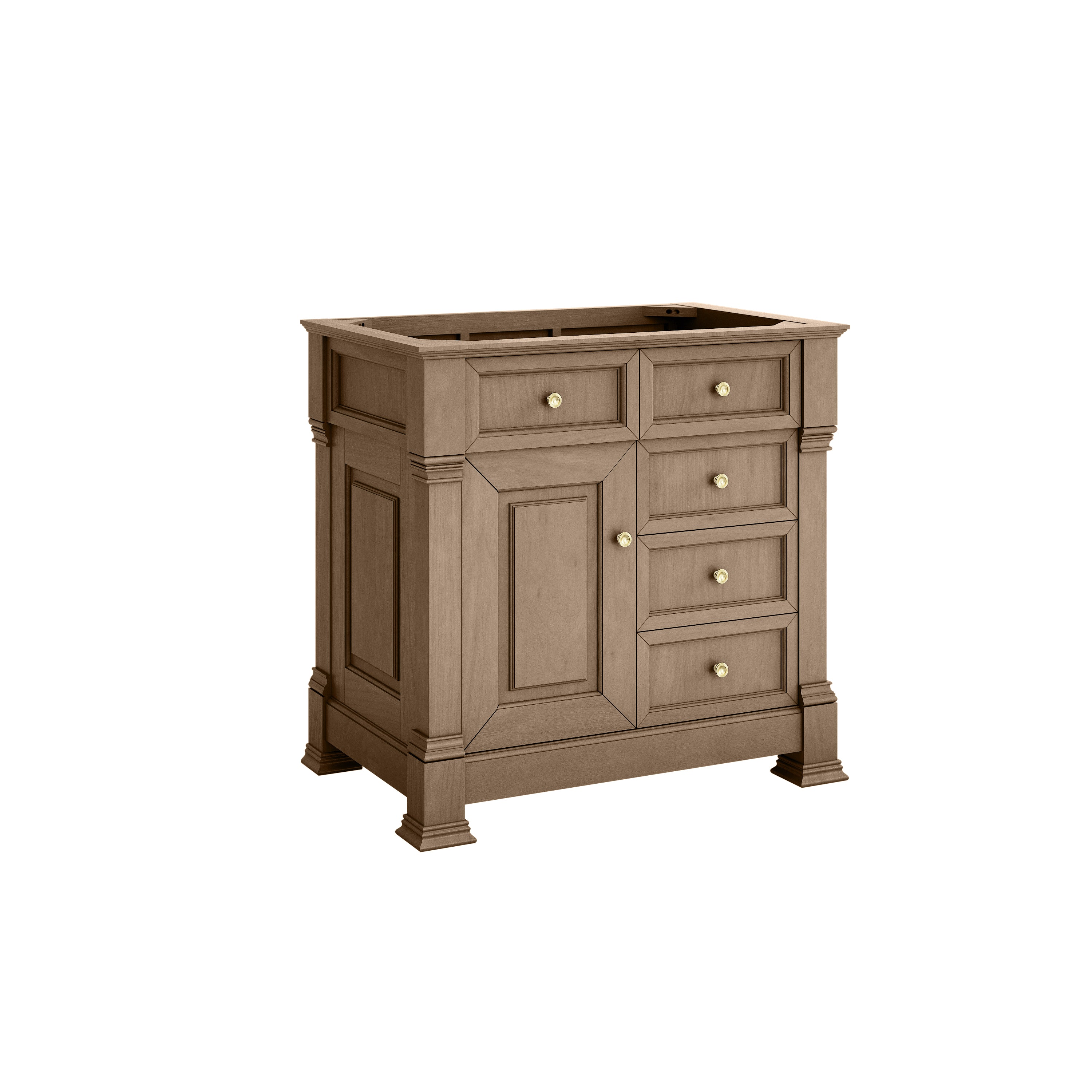 James Martin Brookfield 36" Single Door Vanity Cabinet with Cabinets & Shelves