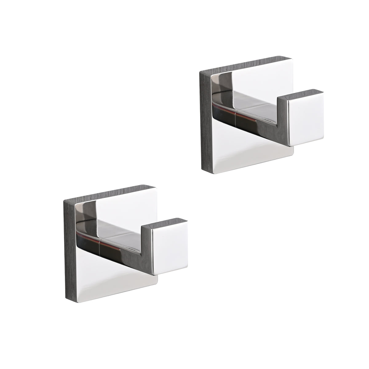 Wall-Mounted Stainless Steel Towel & Coat Hooks for Bathroom Bedroom & Kitchen