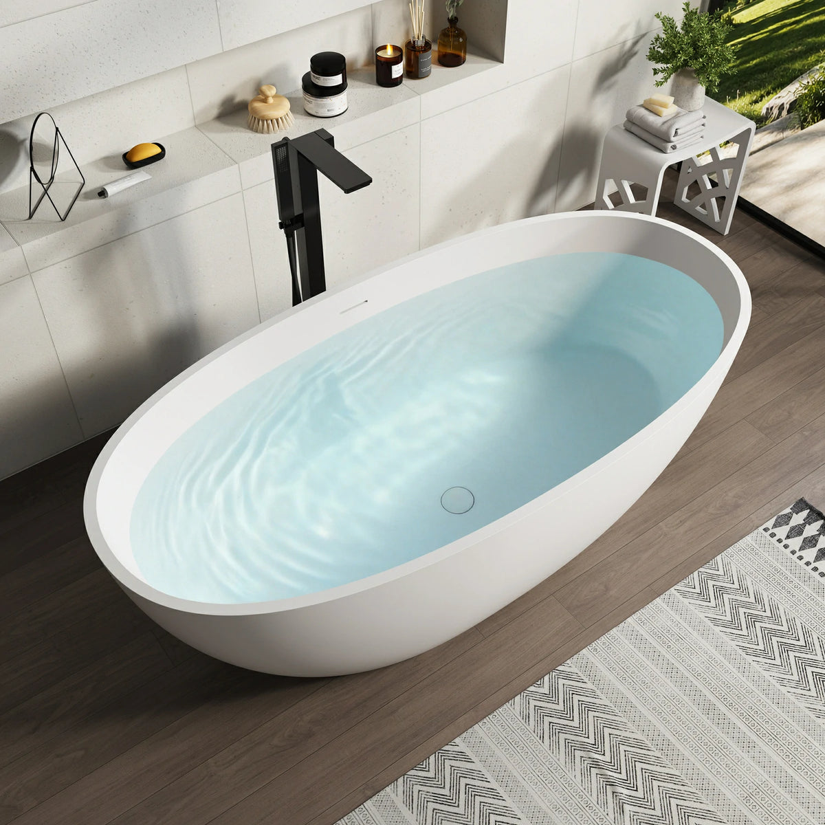 59FreestandingSolidSurfaceSoakingBathtubwithCenterOverflow03