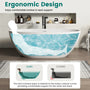 59FreestandingSolidSurfaceSoakingBathtubwithCenterOverflow07