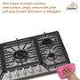 Built-in 30 in. Gas Cooktop in Stainless Steel with 5 Burners including Power Burners and LP Kit, CSA Certified