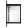 24"x36" Single Door Bathroom Medicine Cabinet with Anti Fog LED Mirror