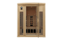 3-Person Hemlock Sauna Room with Digital Controls and Fast Heat-Up Performance
