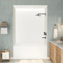 60"x36"/48"x96" Waterproof SMC Shower Wall Panel Kit with Slate Rock Texture
