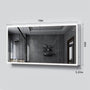 72" x 32" Aluminum Medicine Cabinet with LED Mirror, Anti-Fog, 3 Color Temperatures