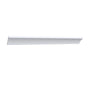 96"W x 3.5"/3.4"H x 3.5”/2.5“D 2-Size Inset Cove Molding - Truffle Brown