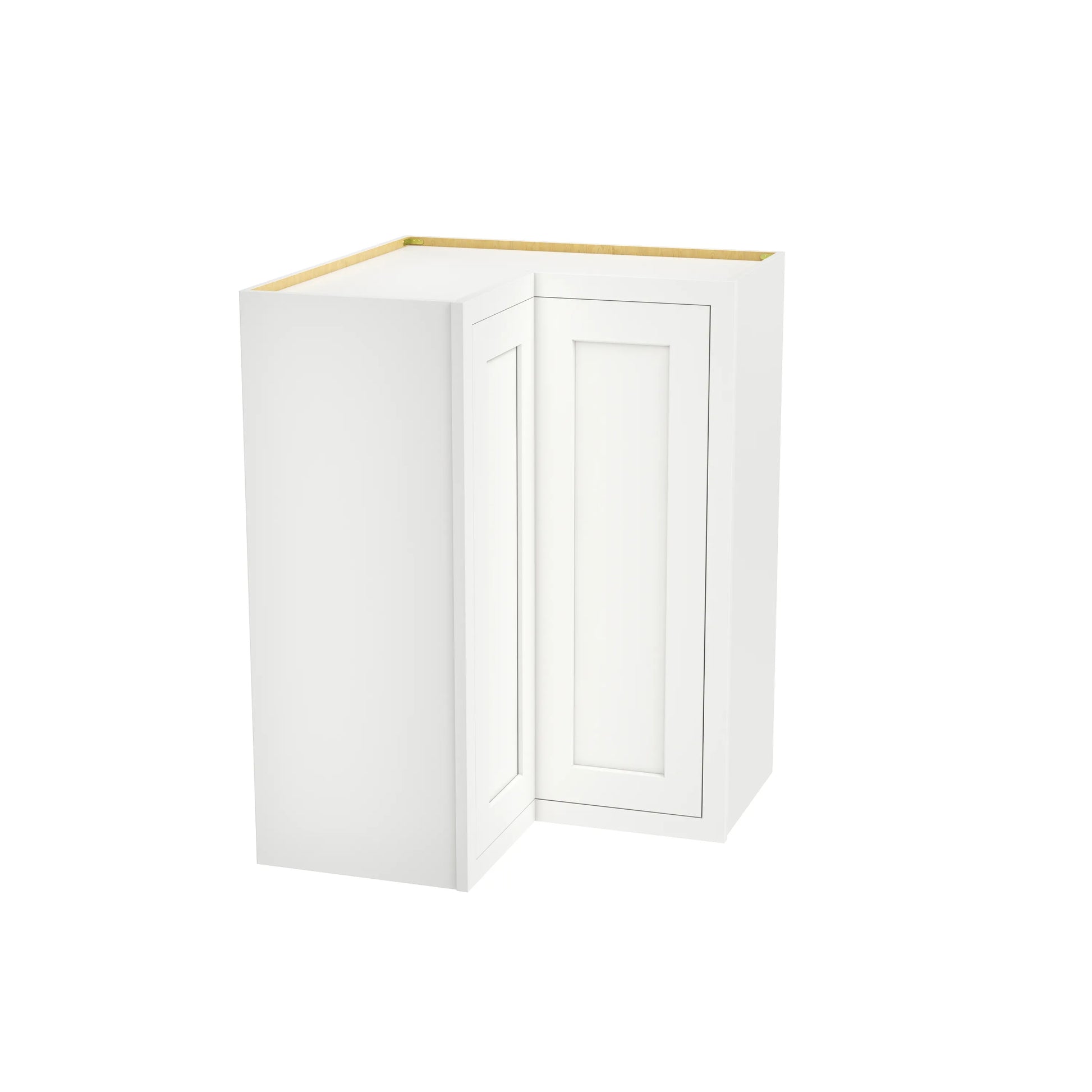 Inset Origami White RTA 25.5"W x 18-42"H x 13.5"D 3-Size Easy Reach Wall Cabinet with 2-3 shelves