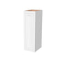 Inset Origami White RTA 9-21"W x 30-42"H x 13.5"D 15-Size Single Door Wall Cabinet