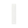 Inset Origami White RTA 9-21"W x 30-42"H x 13.5"D 15-Size Single Door Wall Cabinet