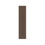 Inset Truffle Brown RTA 9-21"W x 30-42"H x 13.5"D 15-Size Single Door Wall Cabinet