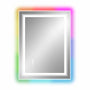 RGB Smart Control Backlit Bathroom Mirror with Dimmable Touch, Anti Fog