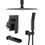 CASAINC Shower System with Cascading Tub Filler