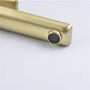 Casainc Single-Handle Bathroom Sink Faucet in Brushed Gold with Water Supply Lines-CASAINC
