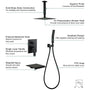 10-inch/12inch 3-Function Shower System With Bathtub Spout