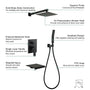 10-inch/12inch 3-Function Shower System With Bathtub Spout