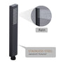 12" Thermostatic Complete Shower System with Rough-in Valve & 6 Body Jets