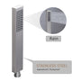 12" Thermostatic Complete Shower System with Rough-in Valve & 6 Body Jets