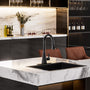 Touchless Dual-Sensor Pull-Down Kitchen Faucet with Modern Design
