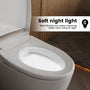 Antibacterial Ceramic Smart Bidet Toilet with Heated Seat & Built-In Deodorizer