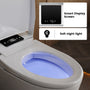 LED Display Screen Smart Toilet with Heated Seat & UV Sterilization