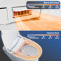 Mordern One-piece Elongated Smart Bidet Toilet with Digital Display, Auto Lid, Heated Seat & Dual Flush