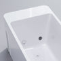 77" All-in-One Cold Plunge Tub with Built-In Chiller/Heater and Insulated Cover