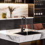 Touchless Dual-Sensor Pull-Down Kitchen Faucet with Modern Design