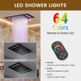 20*14 inch Ceiling-Mounted Luxury Shower System with LED Lights