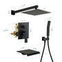 10-inch/12inch 3-Function Shower System With Bathtub Spout