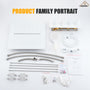 16'' Concealed Multi-Function Shower System 3-Spray Modes Showerhead