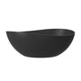 63" Solid Surface Freestanding Bathtub in Two Colors Options(MatteBlack&Grey), Stone Resin, Well-Design for Resin Bathtubs, Unique Stand-Alone Tubs – Resistant to Discoloration